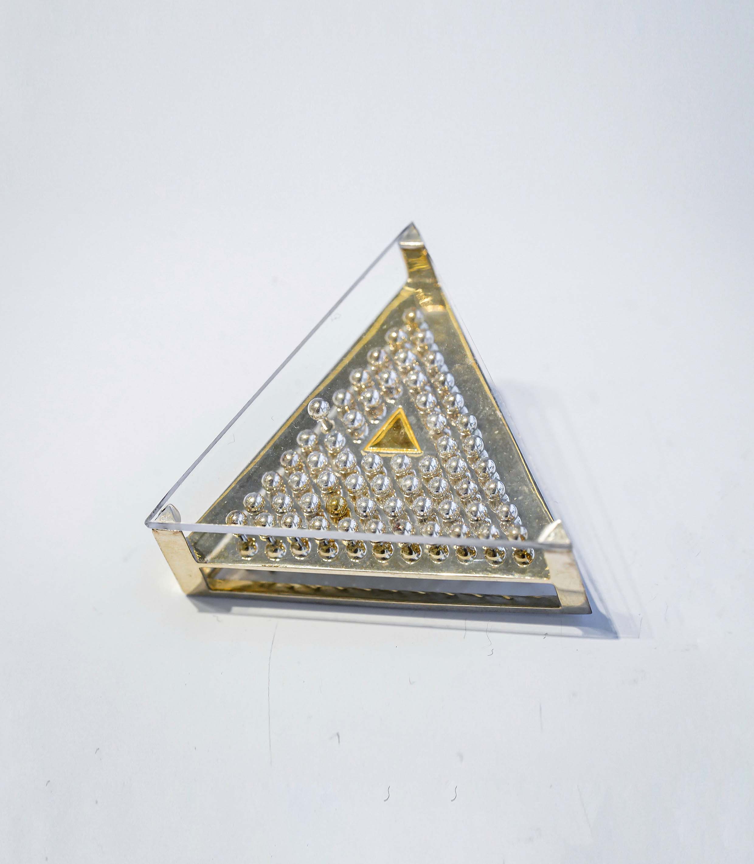 "Less Than One" Brooch Series